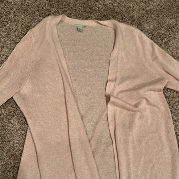 Halogen Linen Blend Long Cardigan - Picture 3 of 5